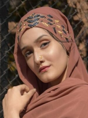 Bridal Handcrafted Chiffon Hijabs
